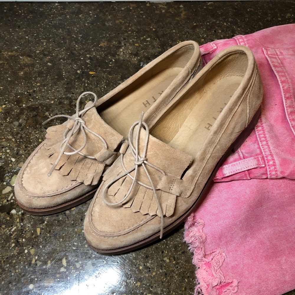 Light brown color loafers